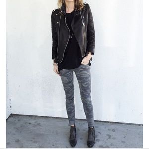 Anine Bing Camouflage Skinny Jeans